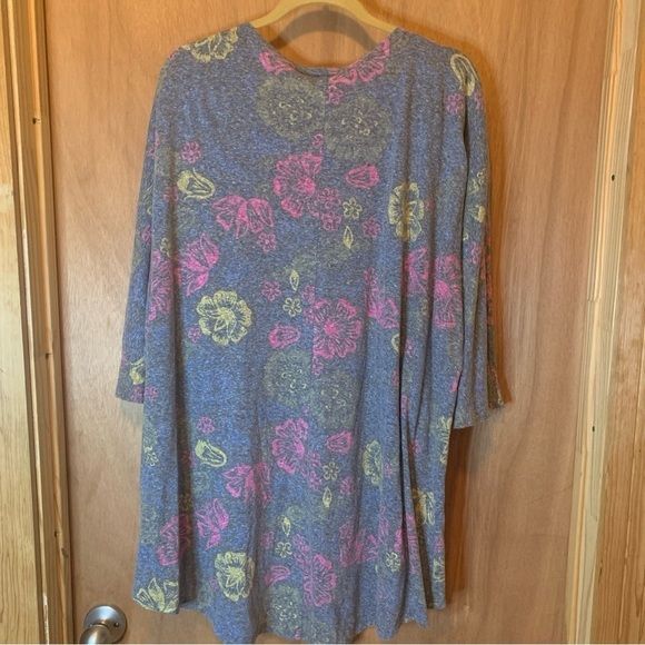 LulaRoe  Womens Large Colorful Lindsay Open Front Cardigan Long Sleeve - Picture 12 of 14